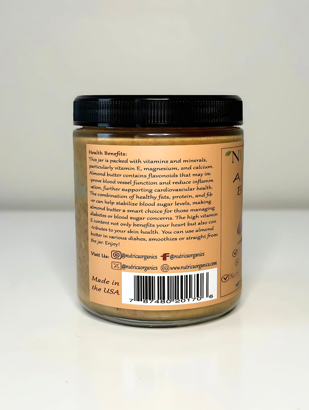 100% Natural Almond butter