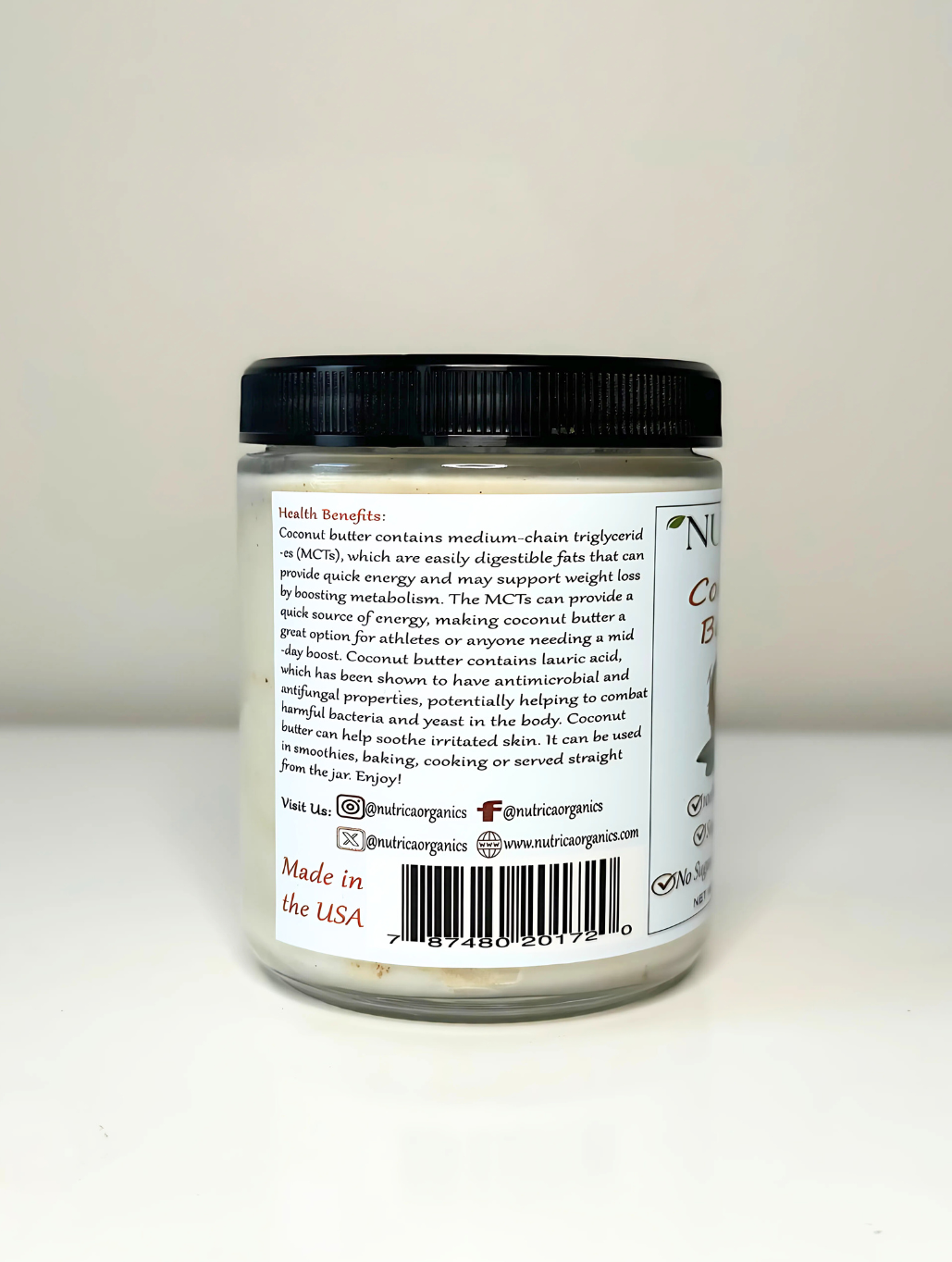 100% Natural Coconut butter