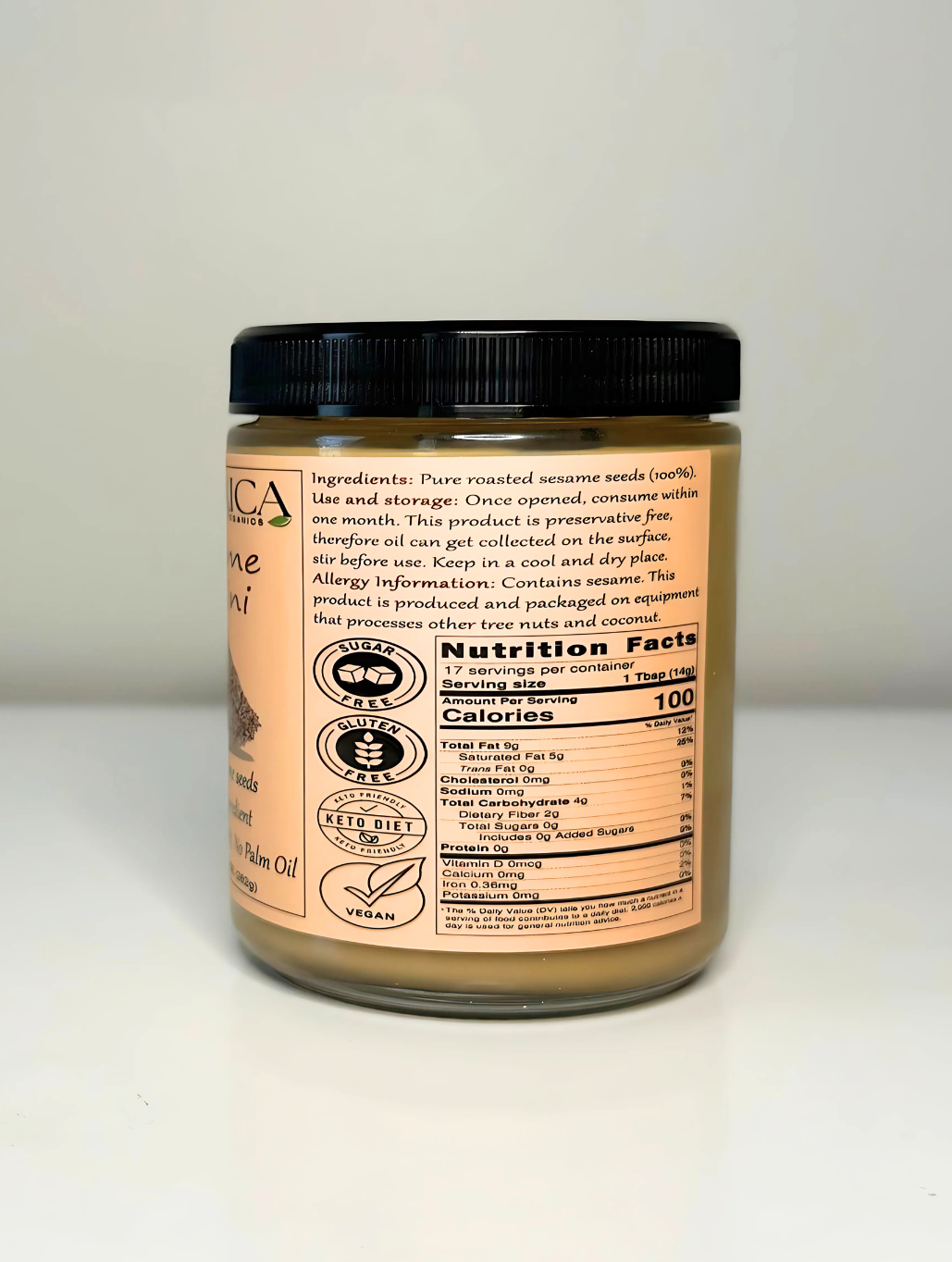 100% Natural Sesame Tahini